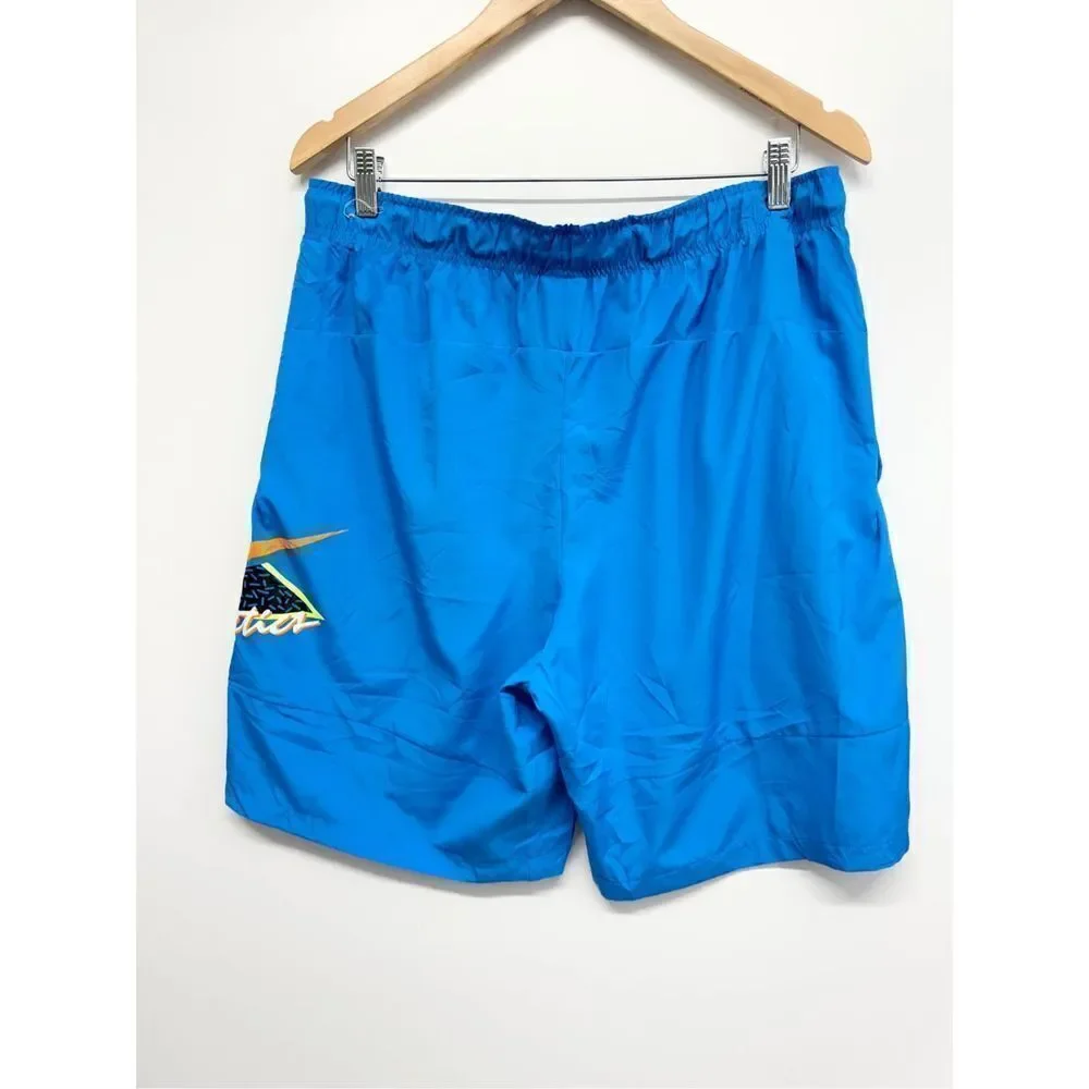 Nike‎ Men’s Graphic Training Shorts Blue Size Large Bermuda